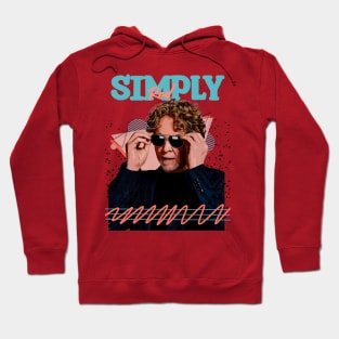 Simply Red Fan Art Retro Design // Vintage Hoodie